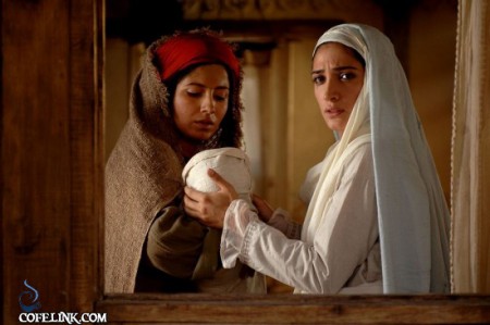بهارک صالح نیا در نقش ثوبیه در فیلم محمد رسول الله
